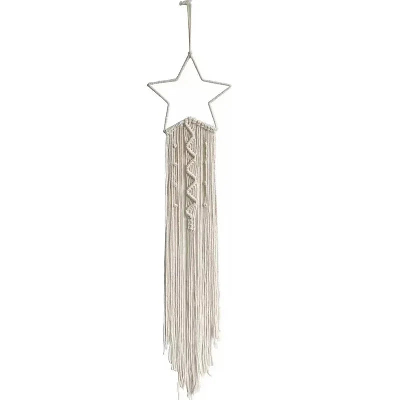 Décoration Murale Attrape - rêves Macramé - Étoile