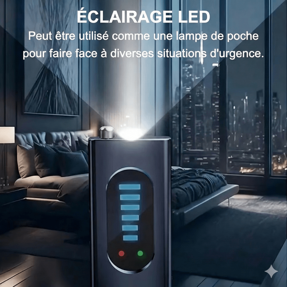 Detecteur de Camera Micro et Traceur GPS -
