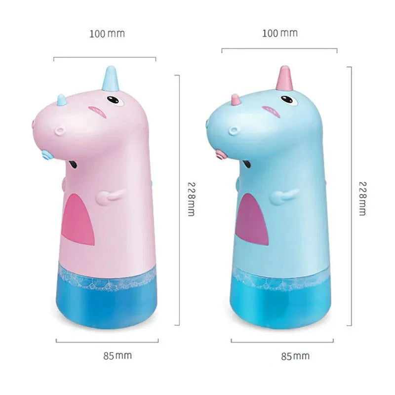 Distributeur Automatique Savon Licorne Enfant - Bleu