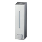Distributeur de Savon Mural Rectangulaire 600ml - Gris
