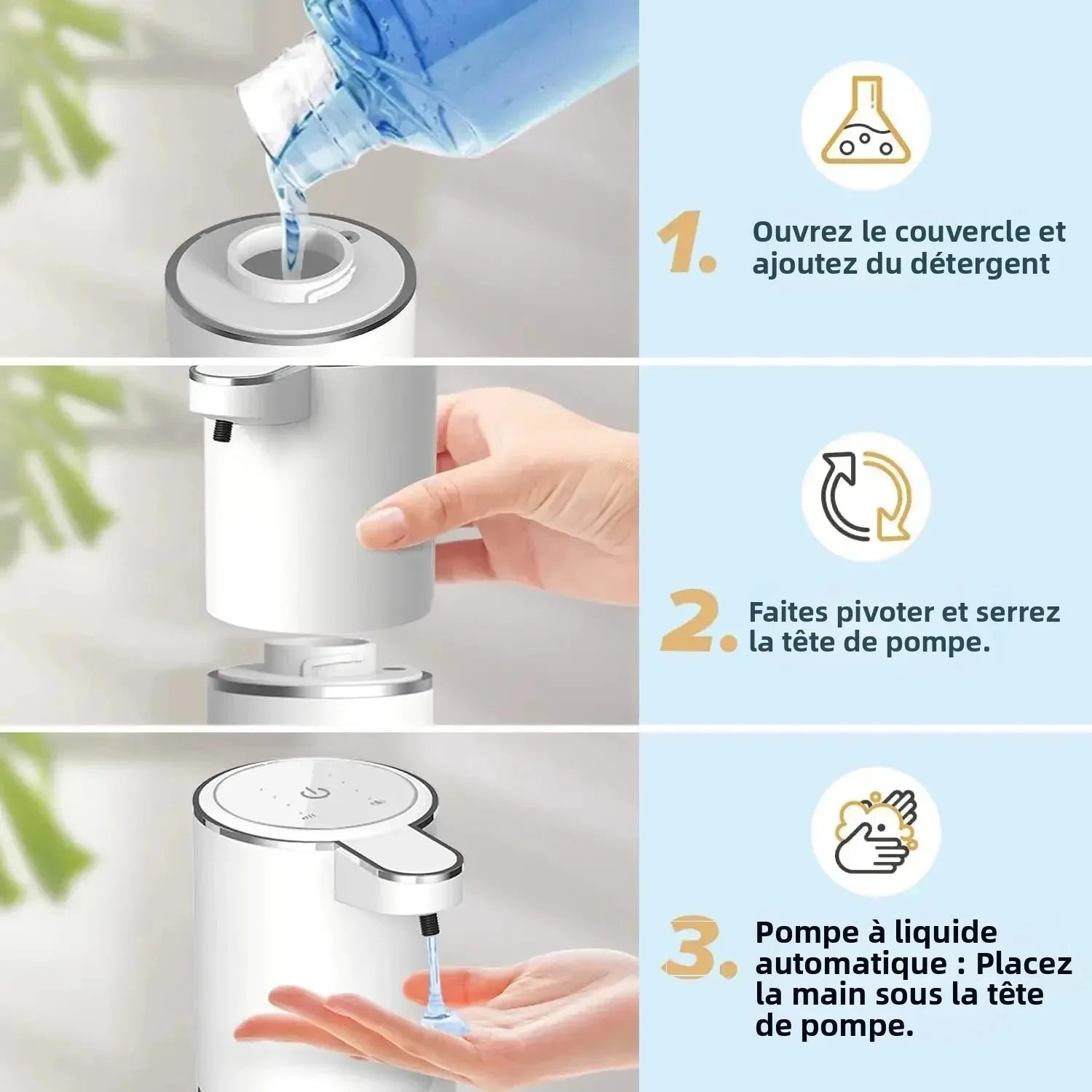 Distributeur Savon Automatique - A