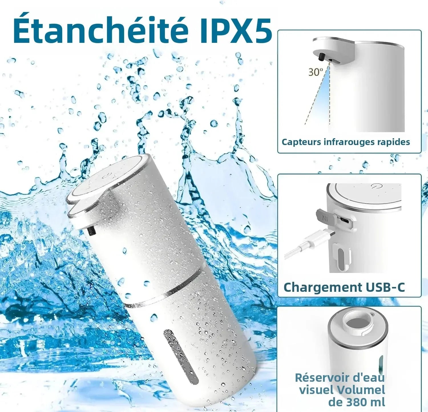 Distributeur Savon Automatique - A