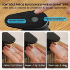 Distributeur Savon Automatique Cuisine - Noir