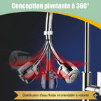 Douchette Flexible Orientable 360° pour Robinet - A