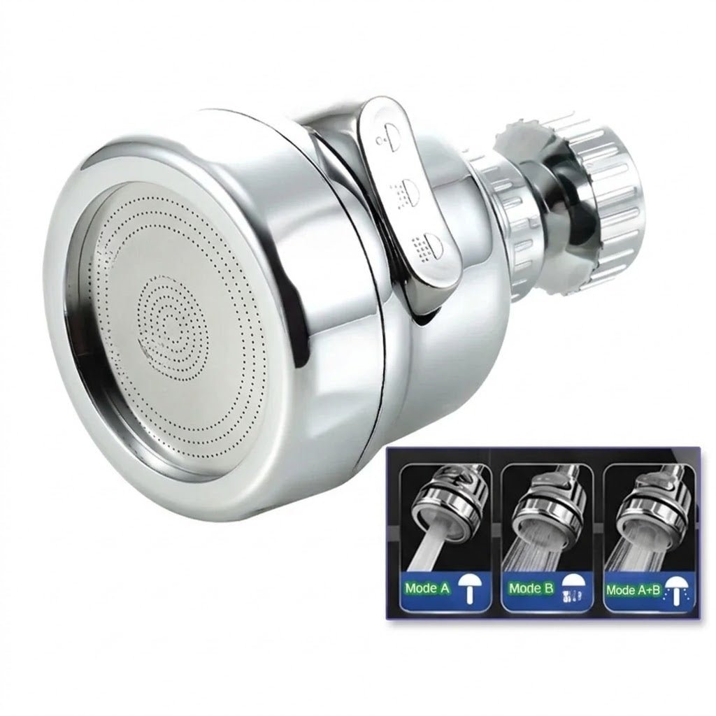 Douchette Flexible Orientable 360° pour Robinet - A