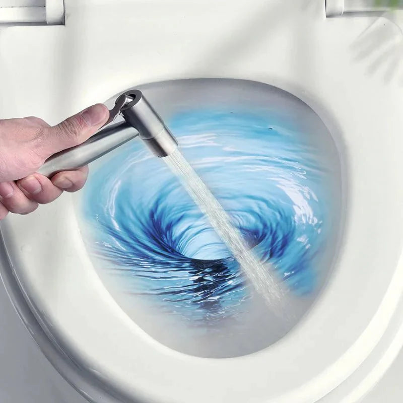 Douchette WC Acier Inoxydable - Noir