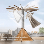 Étendoir à Linge Parapluie - Blanc
