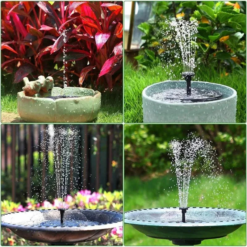 Fontaine Solaire pour Bassin - 130mm 1W