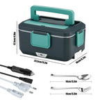 Gamelle Chauffante Électrique - Gris 60W 1.5L