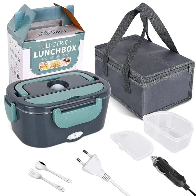 Gamelle Chauffante Électrique - Gris 60W 1.5L