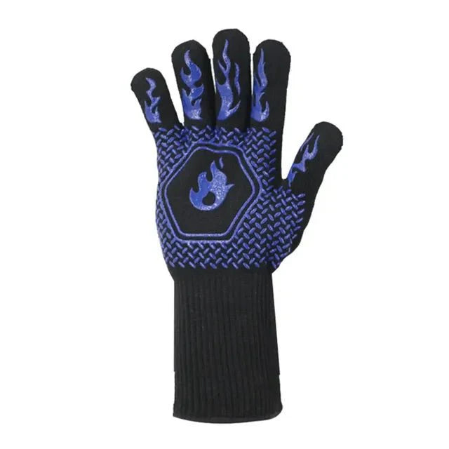 Gant de Protection Barbecue - Bleu