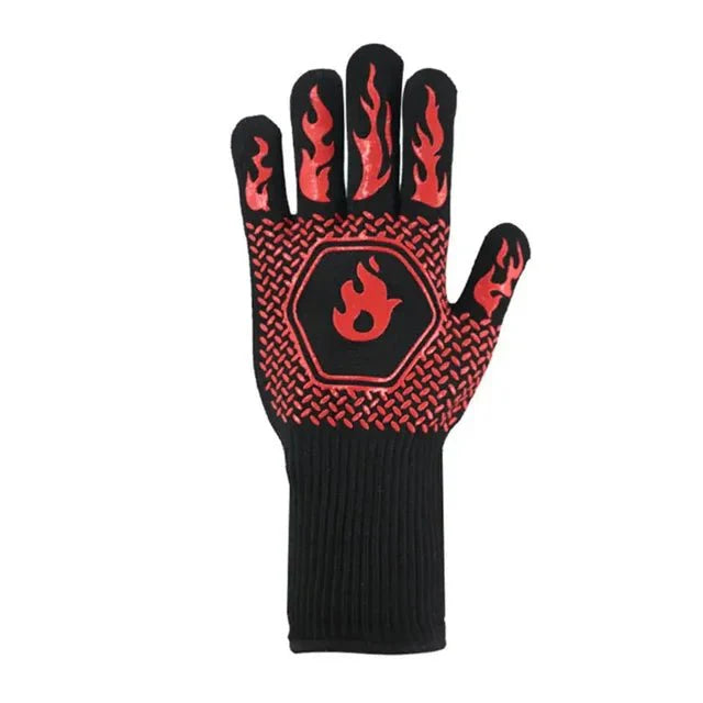 Gant de Protection Barbecue - Rouge