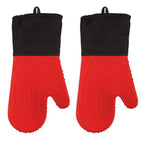 Gants de Cuisine Four Silicone - Rouge