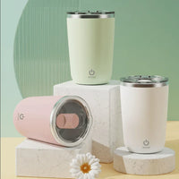 Gobelet Isotherme Auto - Mélangeur - Beige