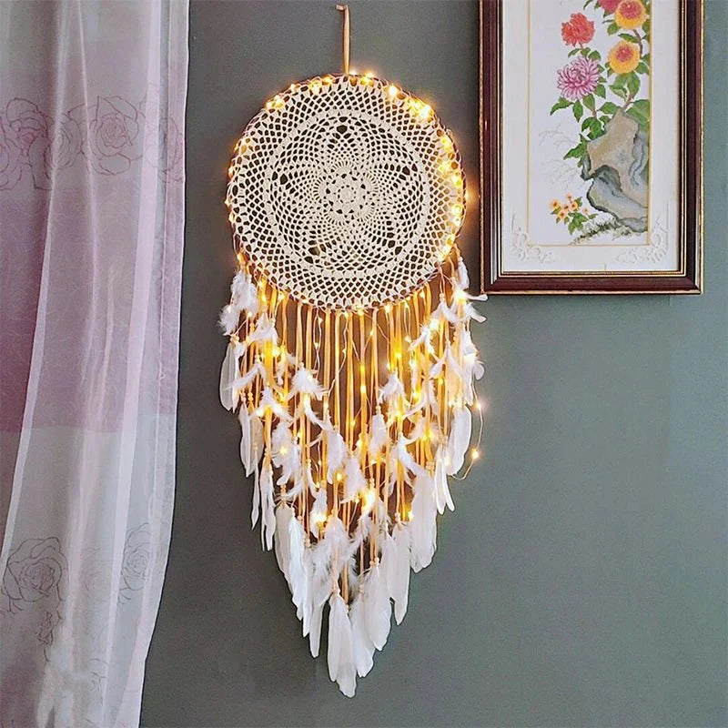 Grand Attrape - rêve Crochet Lumineux - A