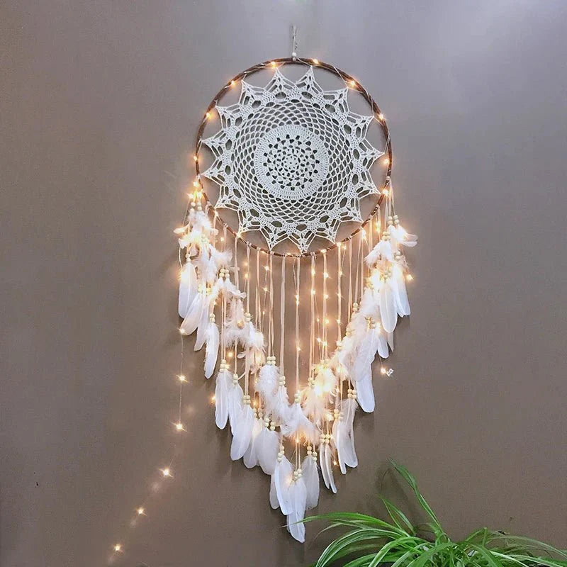Grand Attrape - rêve Crochet Lumineux - A