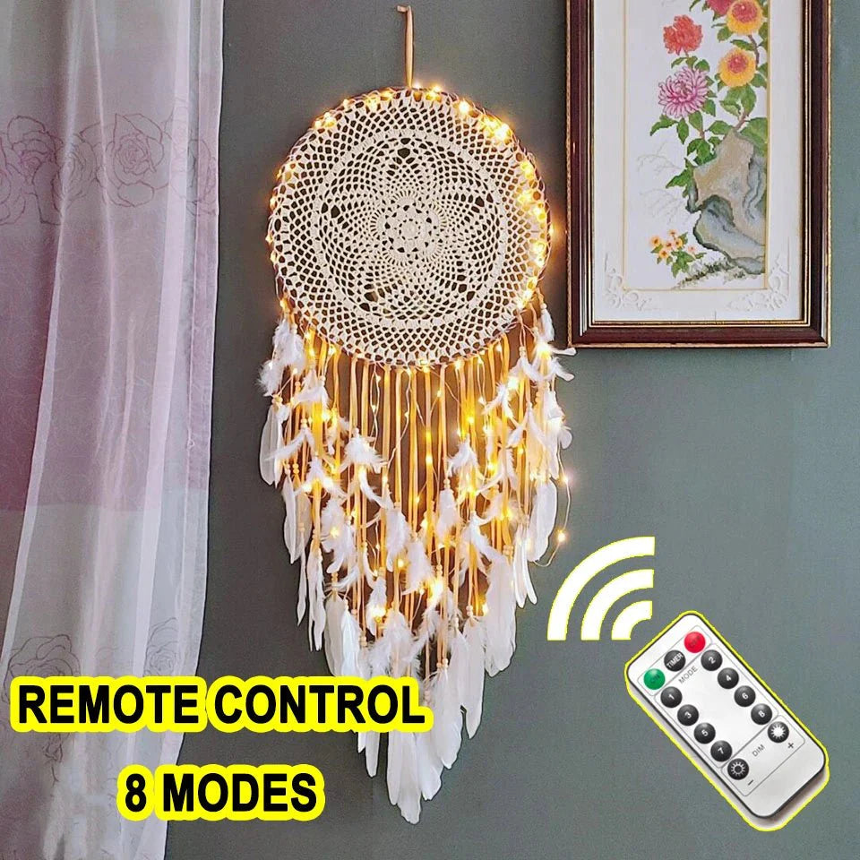 Grand Attrape - rêve Crochet Lumineux - B