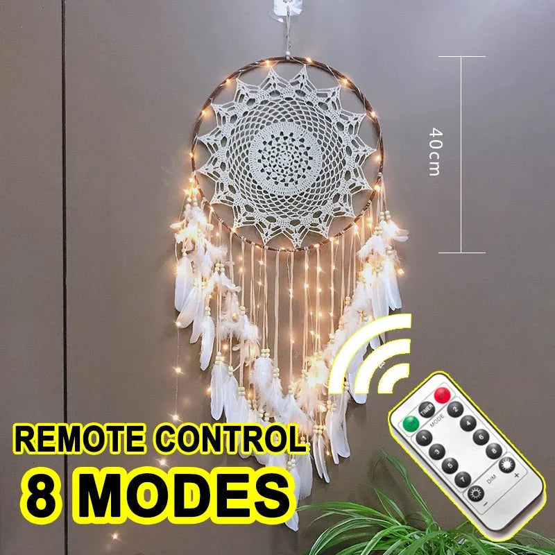 Grand Attrape - rêve Crochet Lumineux - H