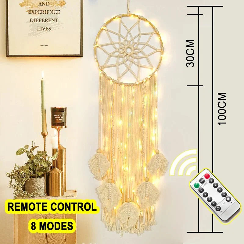 Grand Attrape - rêve Crochet Lumineux - J