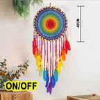 Grand Attrape - rêve Crochet Lumineux - O