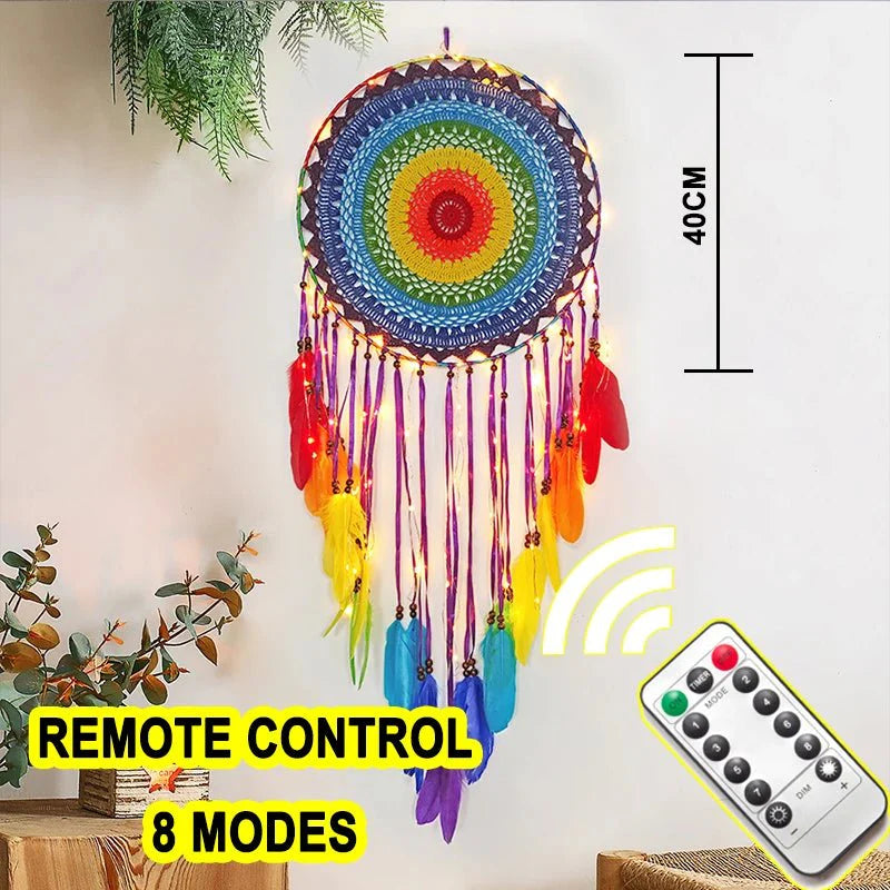 Grand Attrape - rêve Crochet Lumineux - P
