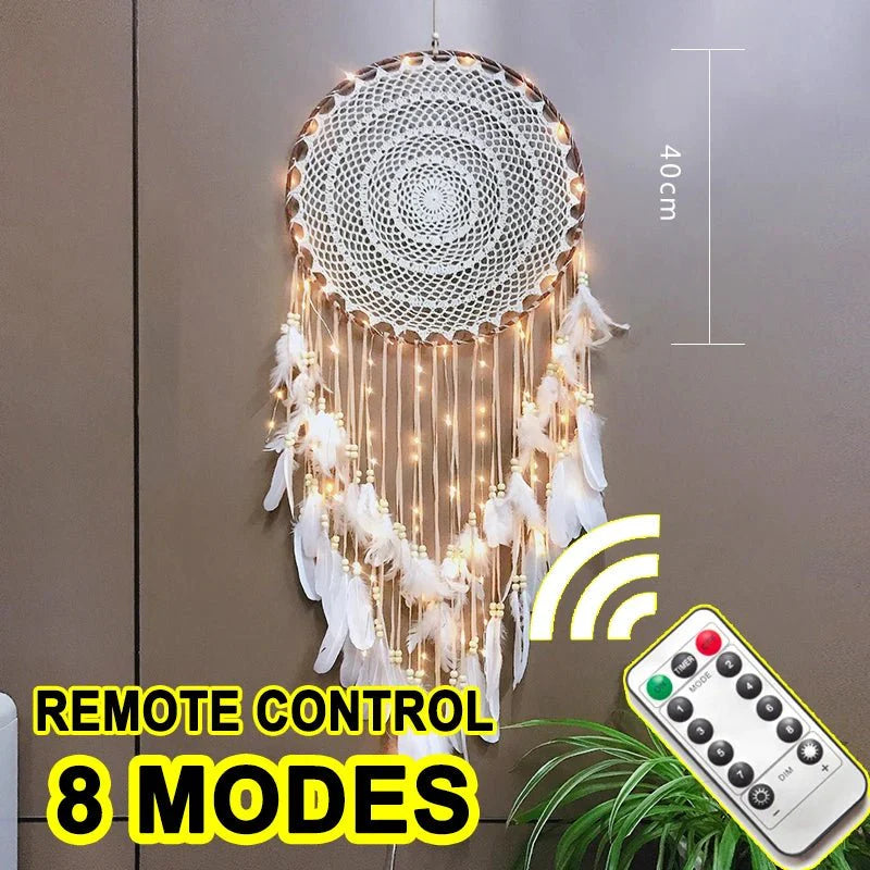 Grand Attrape - rêve Crochet Lumineux - W