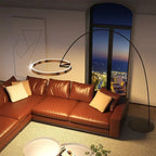 Grand Lampadaire Arc Salon - A