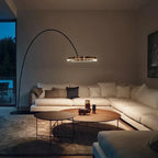 Grand Lampadaire Arc Salon - A