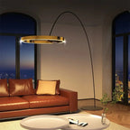 Grand Lampadaire Arc Salon - A