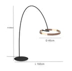 Grand Lampadaire Arc Salon - E