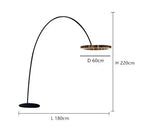 Grand Lampadaire Arc Salon - I
