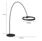 Grand Lampadaire Arc Salon - J