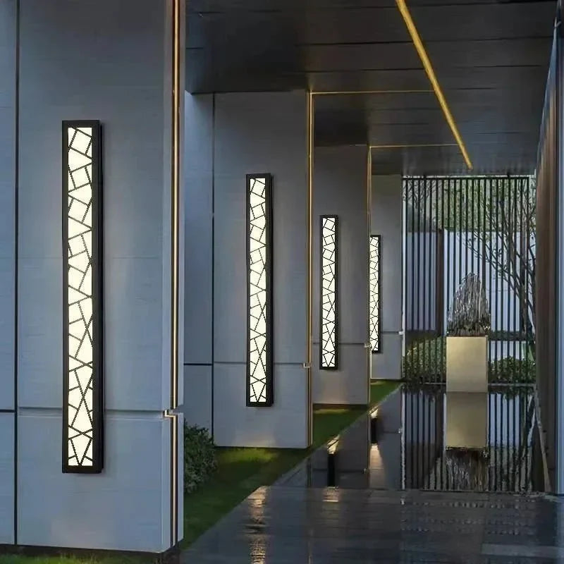 Grande Applique Murale LED Extérieure - Intensité réglable