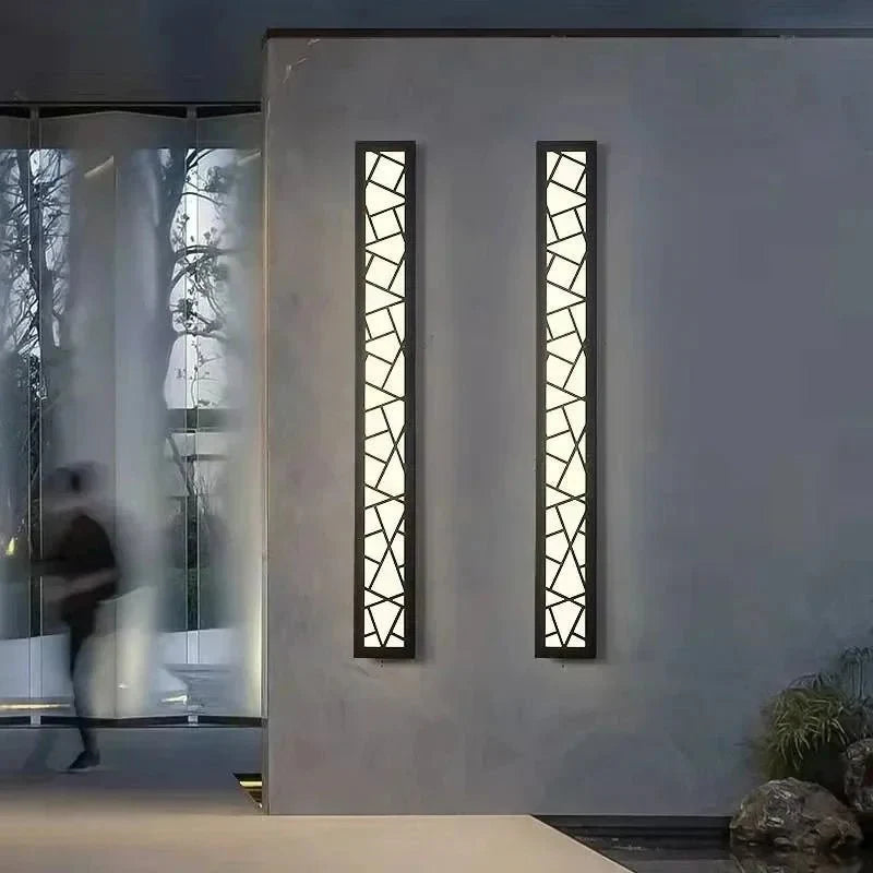 Grande Applique Murale LED Extérieure - Intensité réglable