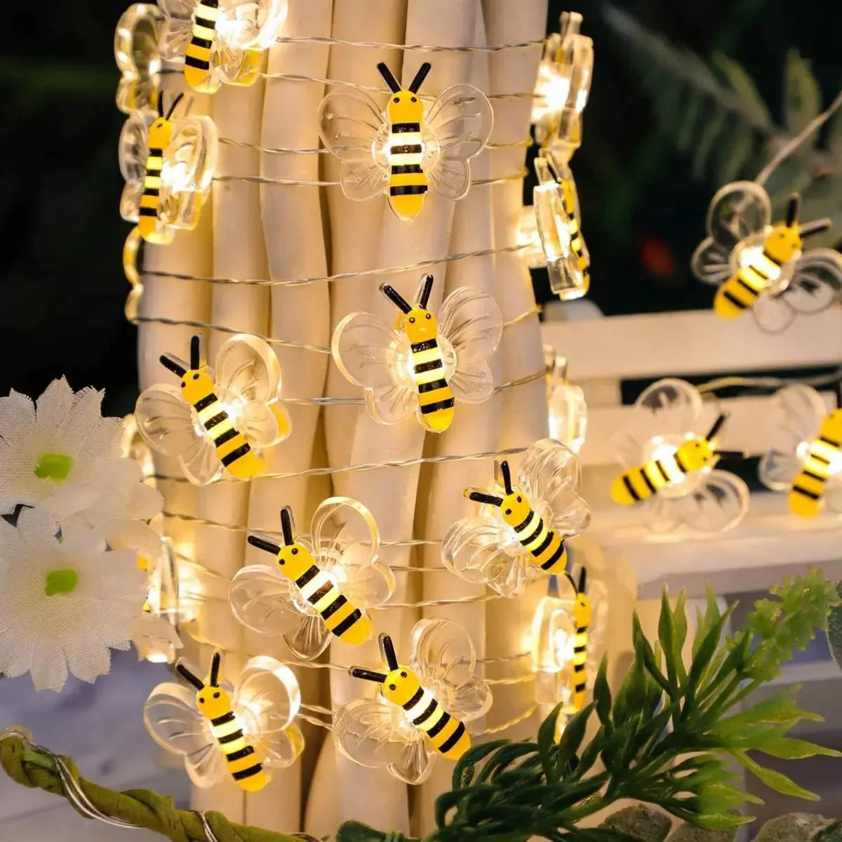 Guirlande LED Abeilles - 1M
