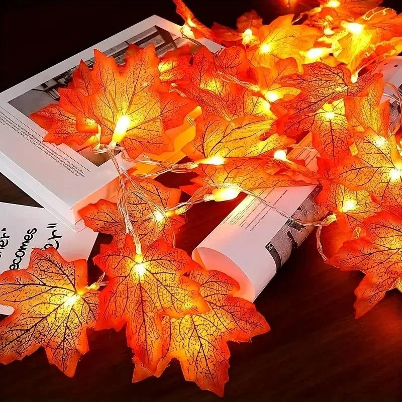 Guirlande LED Feuilles d'Érable - 3m