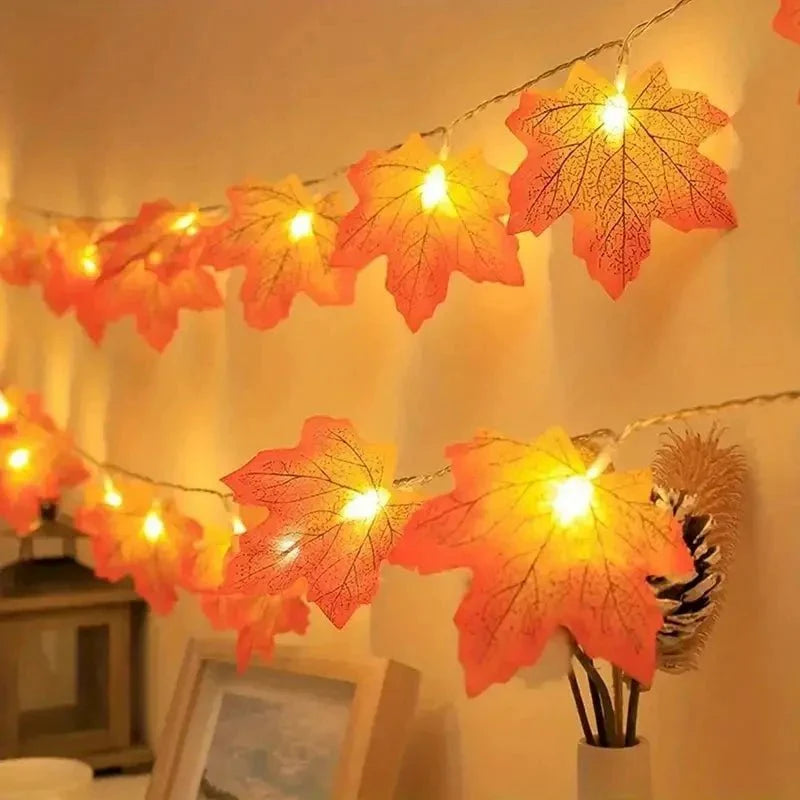Guirlande LED Feuilles d'Érable - 3m