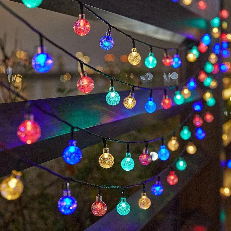 Guirlande LED Guinguette Solaire - Multicolore