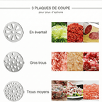 Hachoir à Viande et Legumes Électrique -