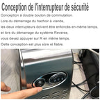 Hachoir a Viande Inox Électrique -