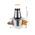 Hachoir Électrique Inox 2L -