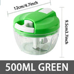 Hachoir Herbes Manuel - 500ML Vert
