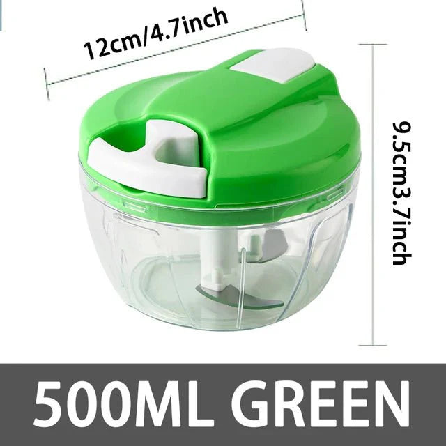 Hachoir Herbes Manuel - 500ML Vert