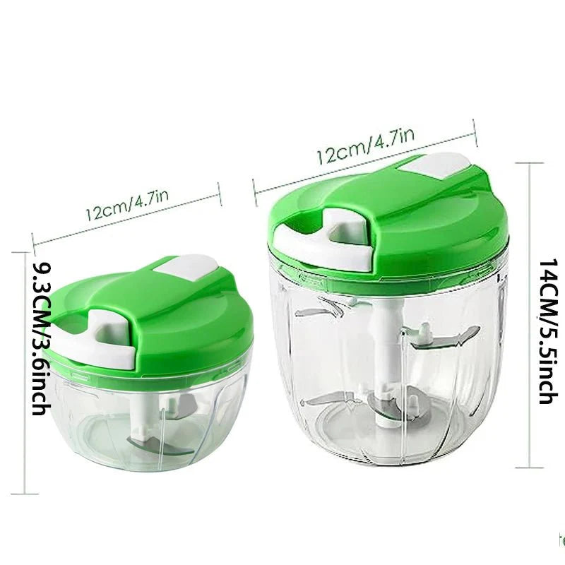 Hachoir Herbes Manuel - 900ML Vert