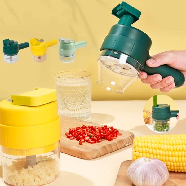 Hachoir Legume Electrique - Vert foncé