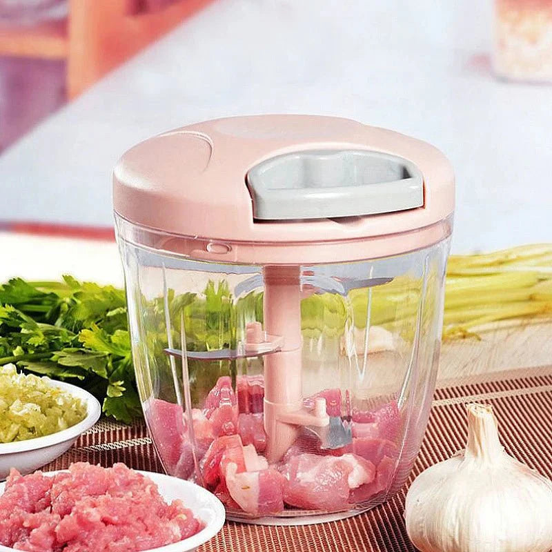 Hachoir Manuel 5 Lames - 900ML Rose