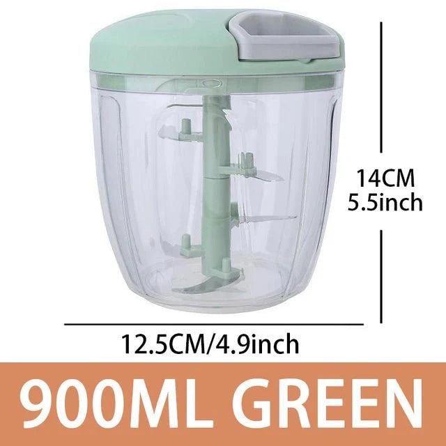 Hachoir Manuel 5 Lames - 900ML Vert