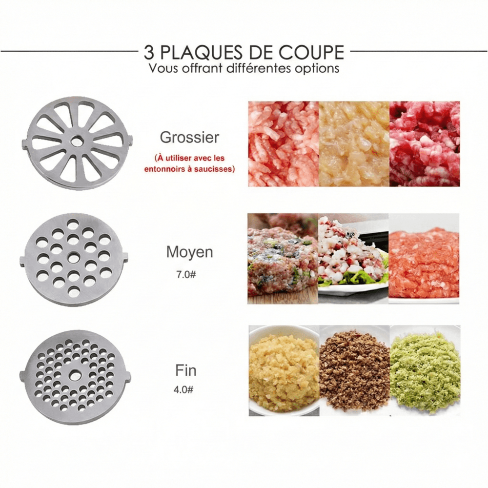 Hachoir Viande Électrique -