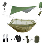 Hamac Bivouac de Camping avec Moustiquaire - A