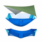 Hamac de Camping avec Bâche de Pluie - H